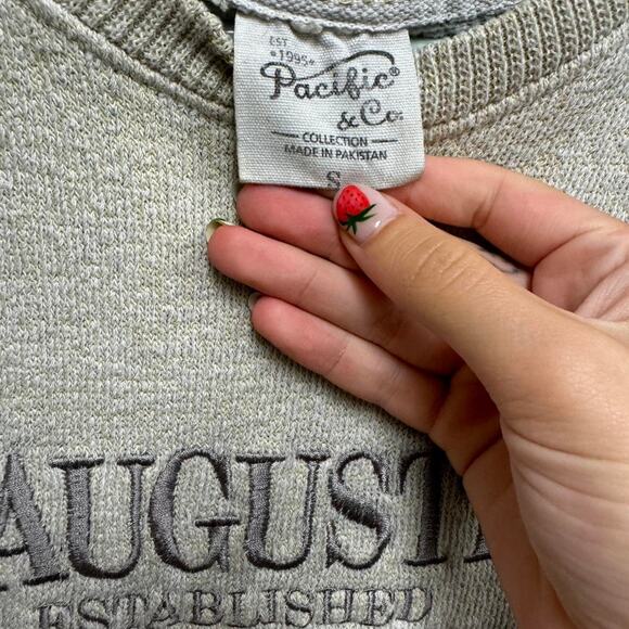 Grey st augustine sweatshirt sweatshirt size small - Picture 2 of 3